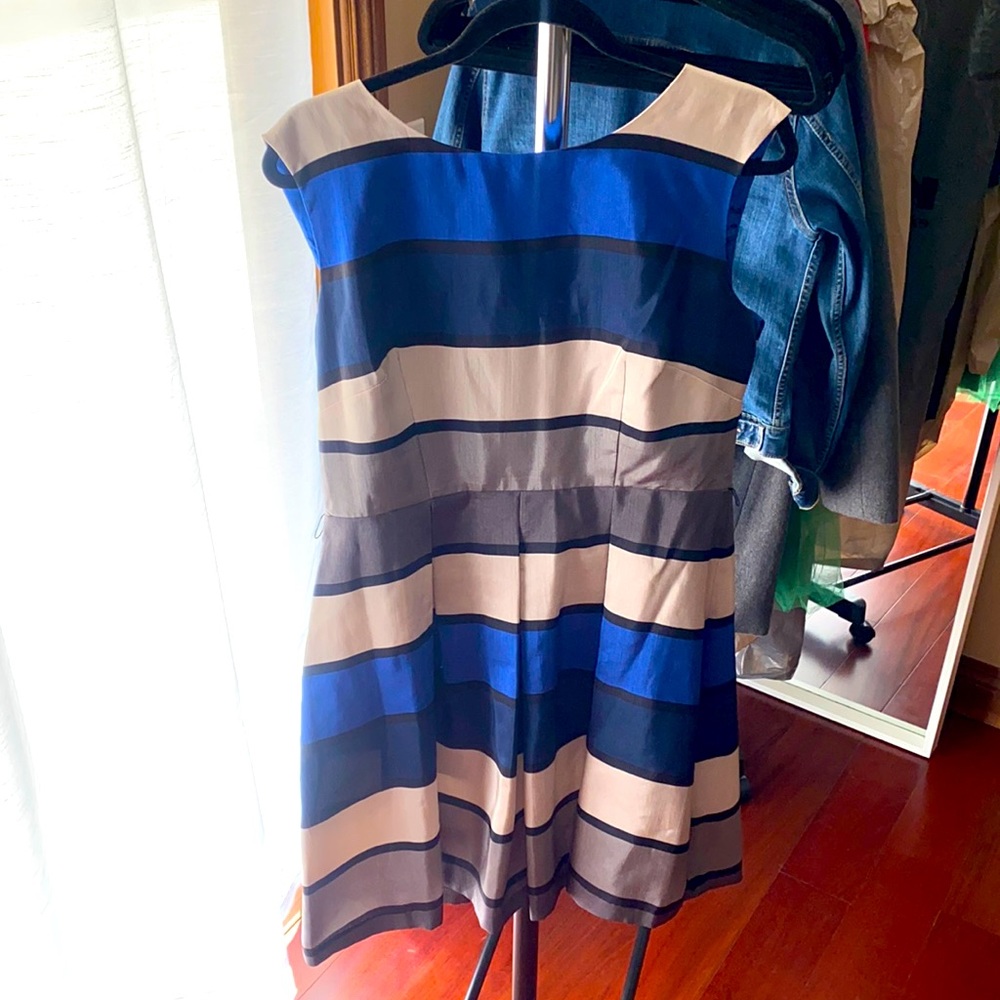 Danny & Nicole Blue/Gray Dress